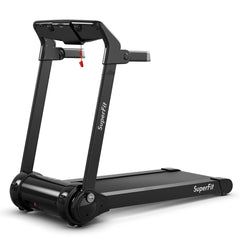 3 Horsepower Folding Electric Treadmill Running Machine with  Speaker