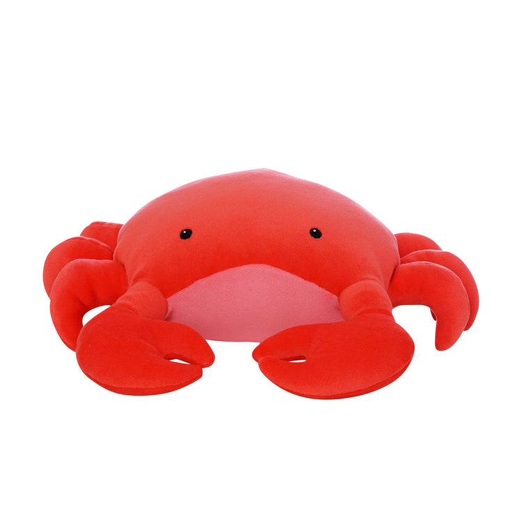 Crabby Abby Velveteen Sea Life Toy Crab Stuffed Animal