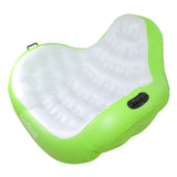 Inflatable Green Lotus Blossom Swimming Pool Duo Lounger 14-Inch