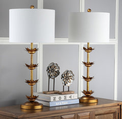 Lani Leaf Table Lamp Set of 2