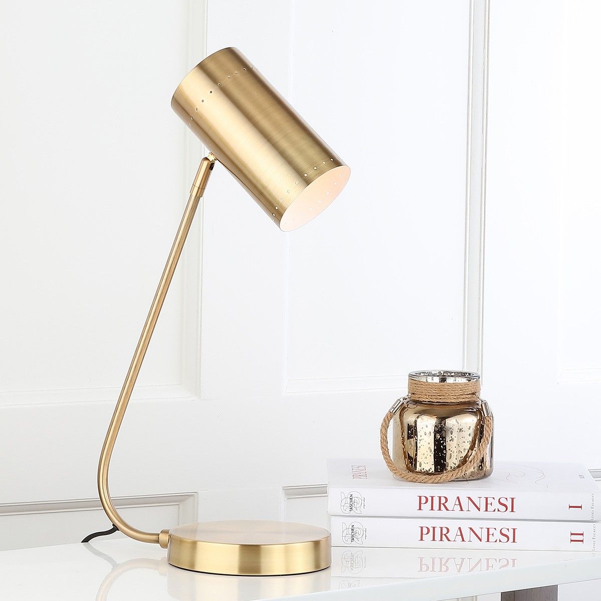  Safavieh Crane Table Lamp - Gold - Bonton