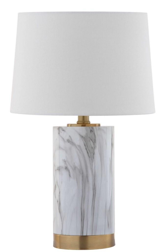  Safavieh Winston Table Lamp - White - Bonton