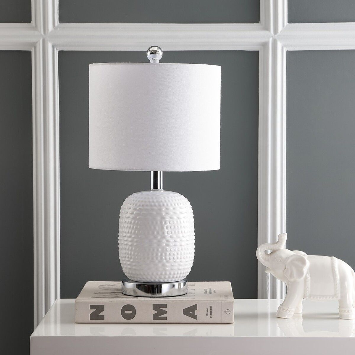  Safavieh Tucana Table Lamp - White - Bonton