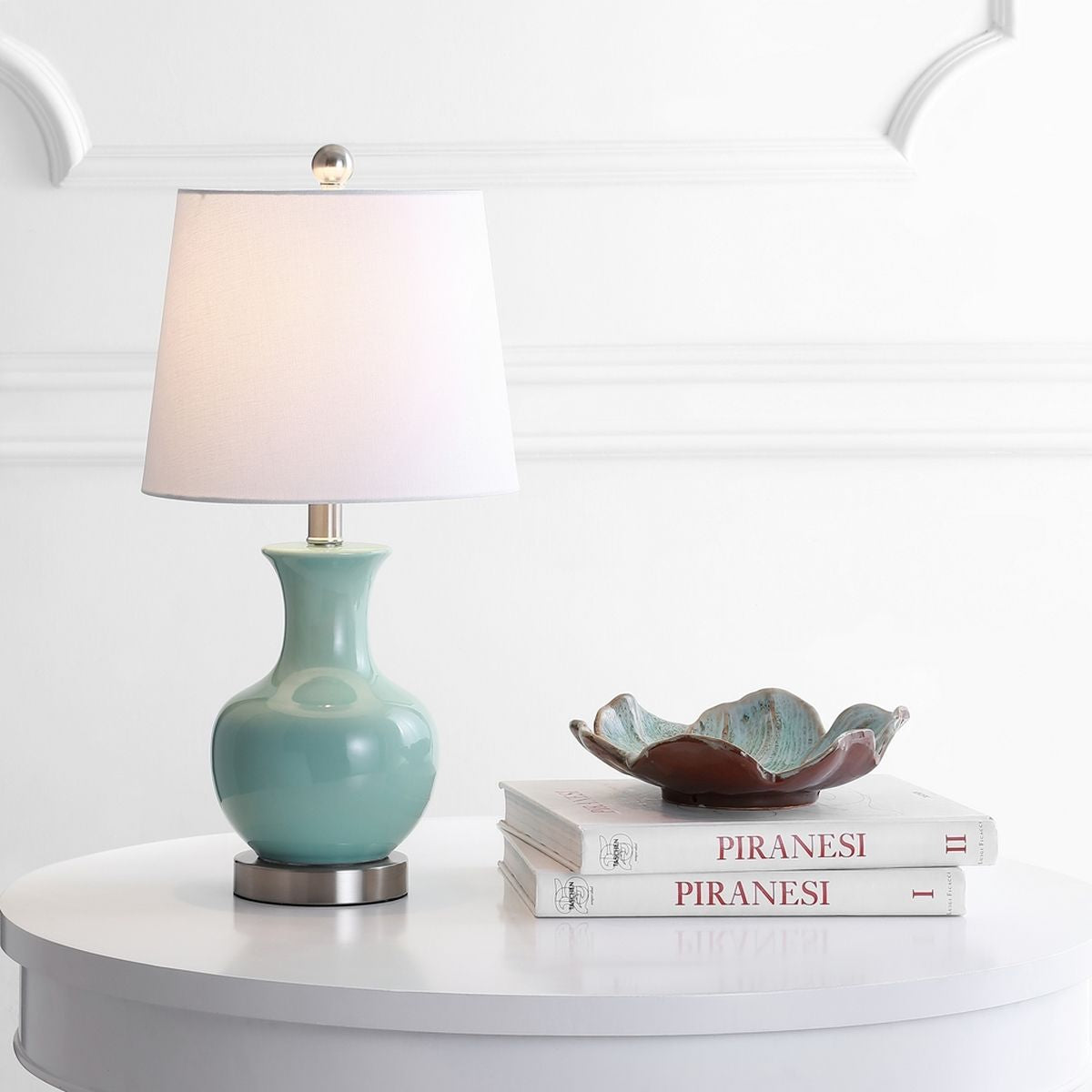  Safavieh Soren Table Lamp - Green - Bonton