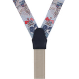 Limited Edition The Commander Woven Silk Formal End Braces