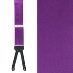 Sutton Solid Color Silk Formal End Braces