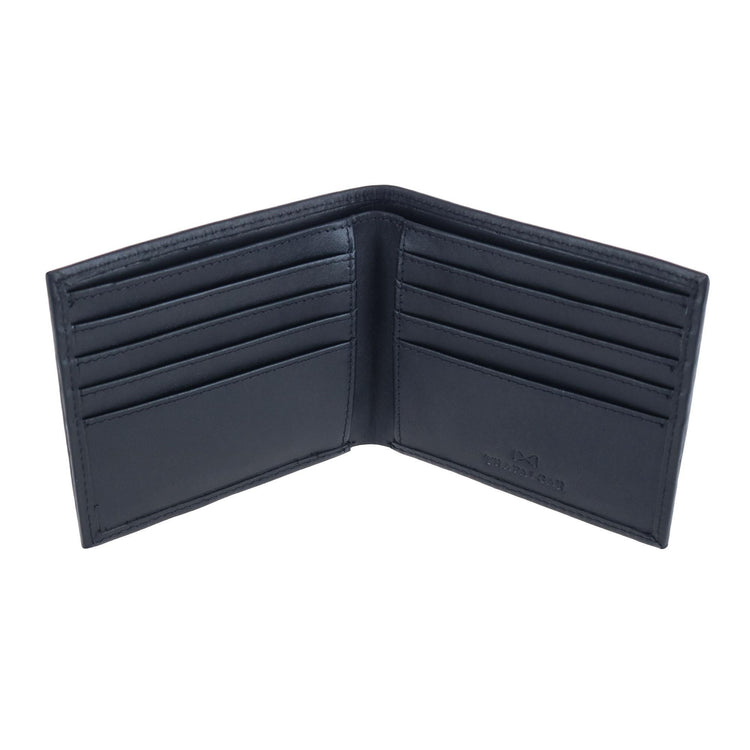 Sergio Genuine Leather 8-Slot Bi-Fold RFID Wallet