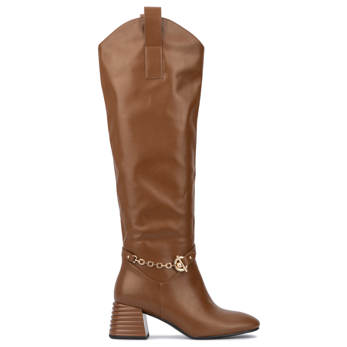  Women's Elenora Tall Boot - Cognac - Bonton