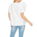 Ricole Cotton Woven Ruffles Top