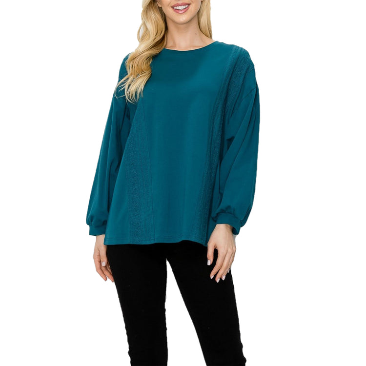 Rosanne Pointe Knit Top