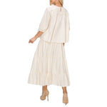 Cotton Top with Back Keyhole