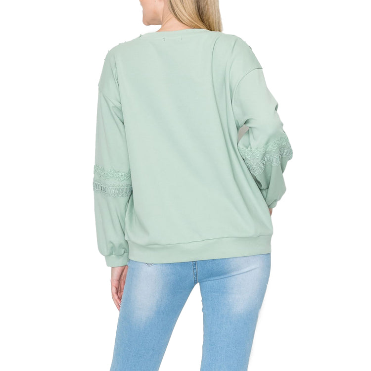 Rabiah Rayon Pointe Knit Top