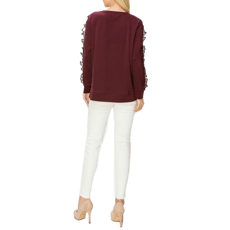 Rachela Rayon Pointe Knit Top