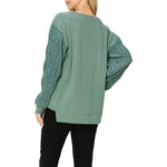 Radana Top with Lace Trim