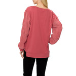 Radana Top with Lace Trim