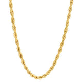 Twist Rope Chain 4mm Necklace
