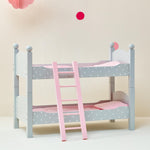 Olivia's Little World - Polka Dots Princess 18" Doll Double Bunk Bed