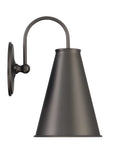 Lincoln Tapered Metal 7" Dome Wall Sconce Light