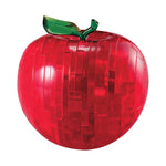 3D Crystal Puzzle - Apple (Red): 44 Pcs