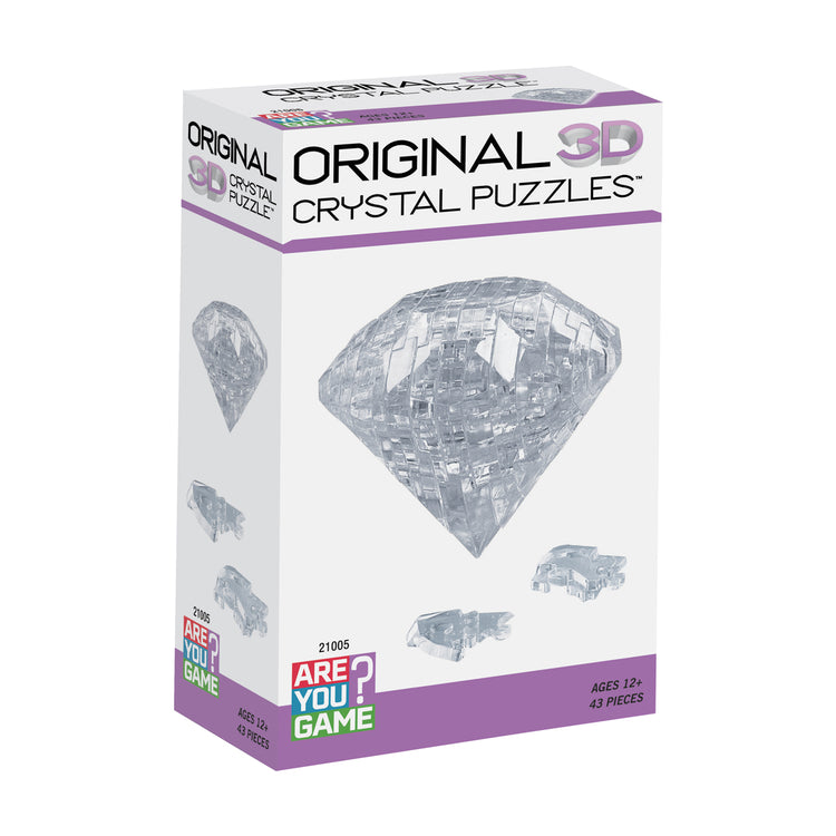 3D Crystal Puzzle - Diamond: 43 Pcs