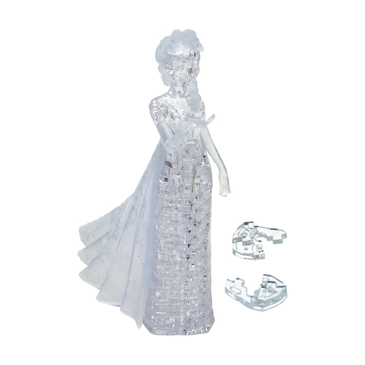3D Crystal Puzzle - Disney Elsa (White): 32 Pcs