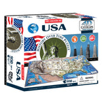 4D Cityscape Time Puzzle - USA