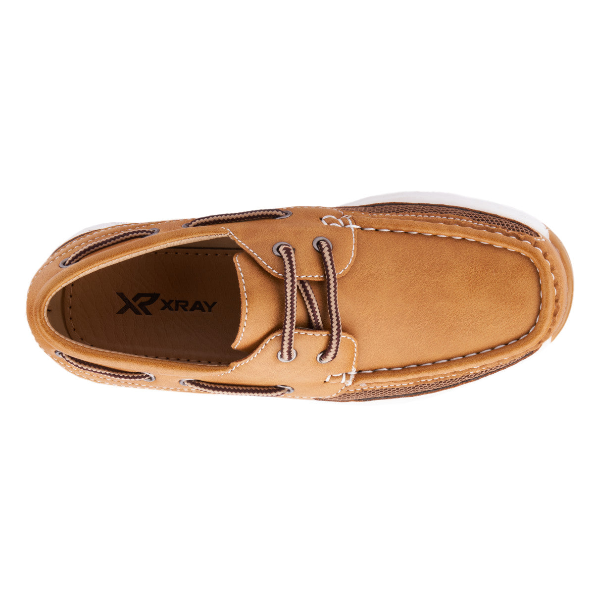  Xray Footwear Erwin Boy's Boat Shoe - Wheat - Bonton