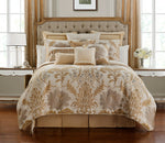 Ivory Jacquard Reversible Luxury 4-Pc. Comforter Set
