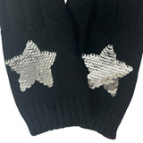 Star Flippy Sequin Knitted Glove