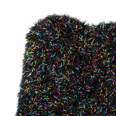 Tinsel Yarn Mitten