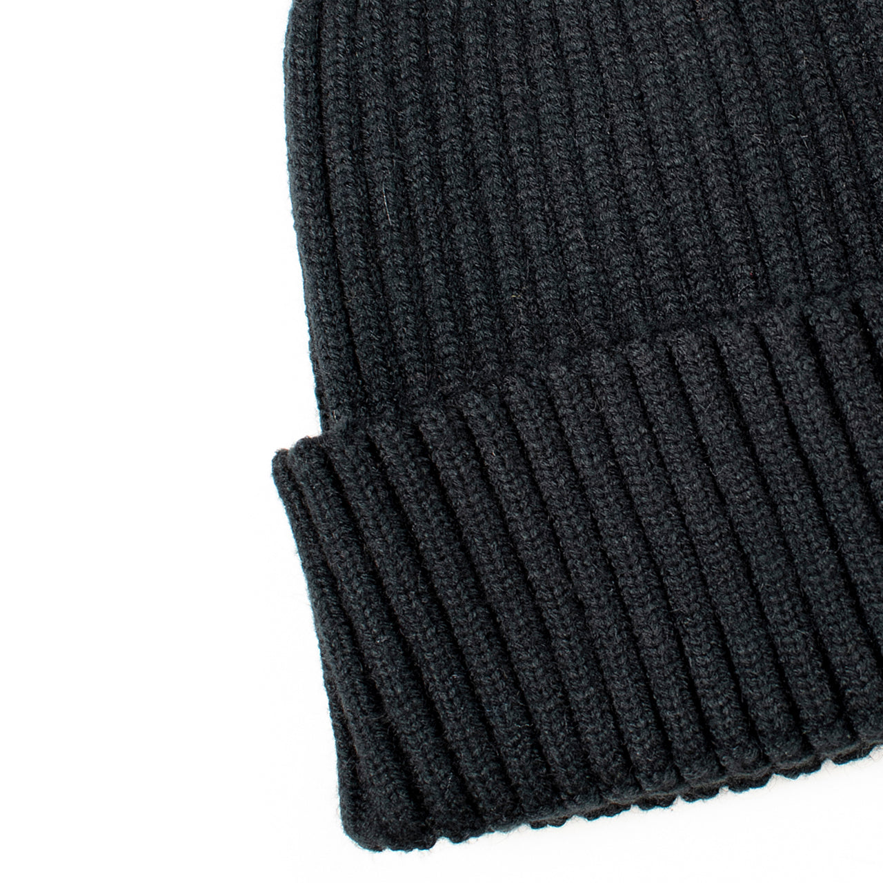  Ultra Soft Ribbed Knit Beanie - Dark Navy - Bonton