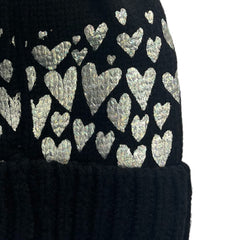 Heart Pom Beanie